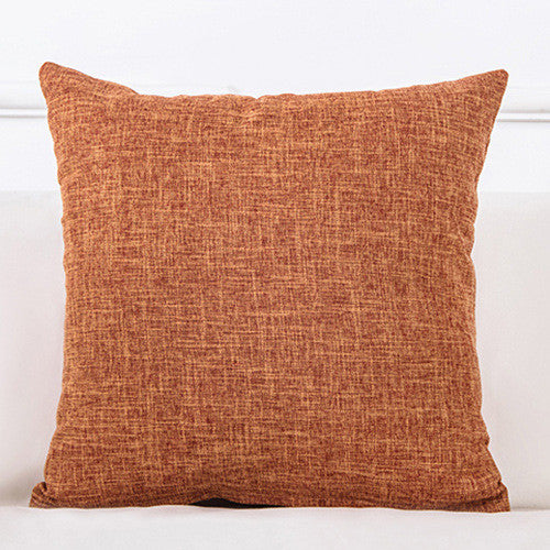 Solid color sofa pillowcase