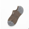 Men's cotton socks low cut embroidery socks