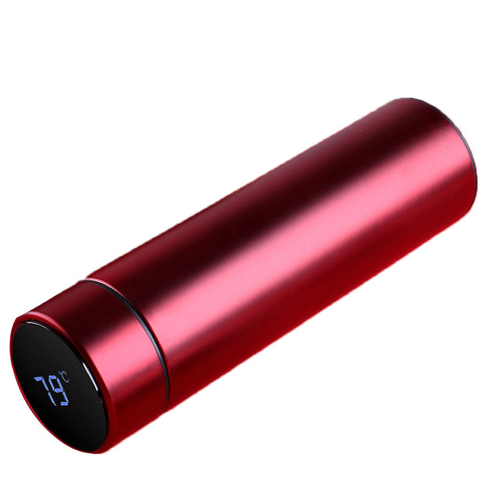 LED touch display temperature water cup