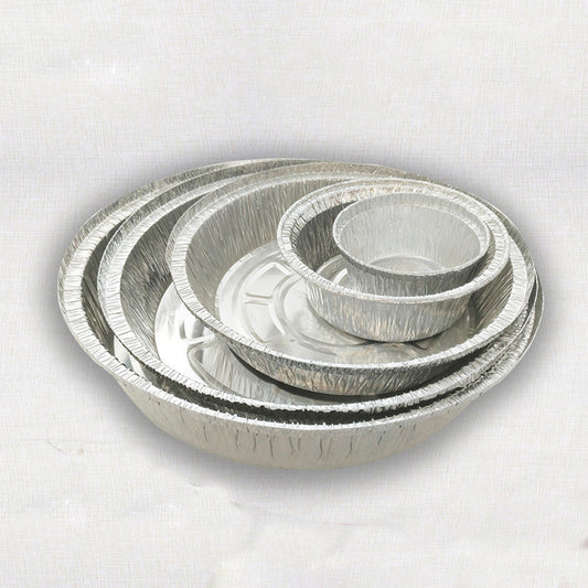 Disposable tin foil bowl