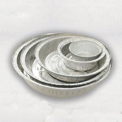 Disposable tin foil bowl