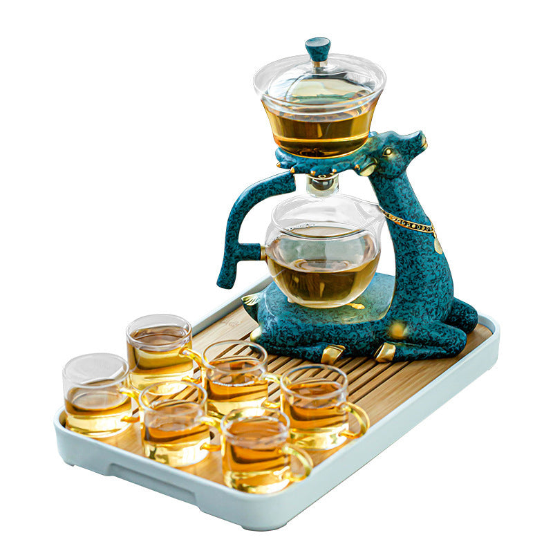 Elk Glass Automatic Tea Set Set Household Tea Maker
