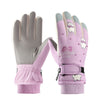 Skiing Fleece-lined Touch Screen Riding Five Finger Gloves