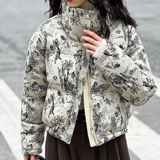 Women's Loose Casual Fashion Cotton-padded Coat