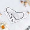 Transparent Food Grade Plastic Chocolate Mold For Women's High Heels