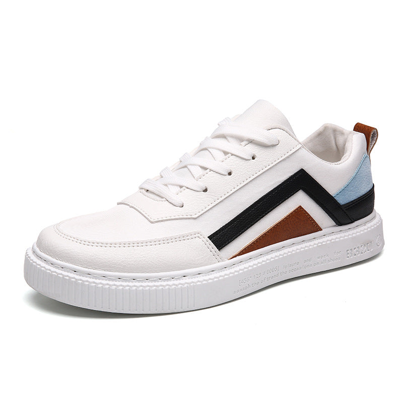 Casual white shoes college breathable sneakers