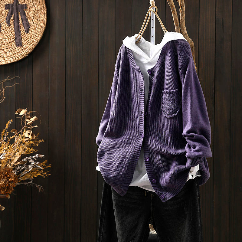 Autumn Casual Single-breasted Outerwear Top