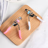 Portable mini eyelash curler