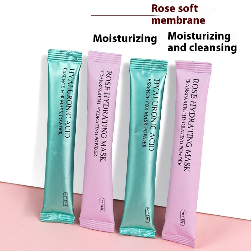 Rose Soft Mask Powder Hyaluronic Acid Hydrating And Brightening Skin Tone