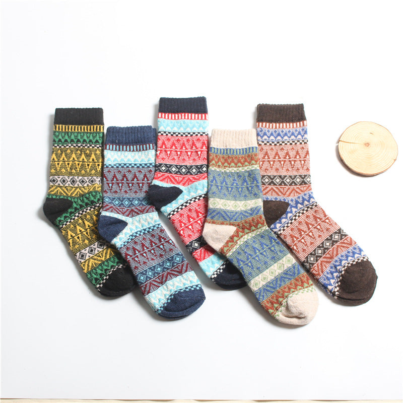 Rabbit wool socks men's business socks