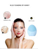 Waterproof silicone face wash
