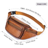Leather Personality Fashion Men's Chest Bag