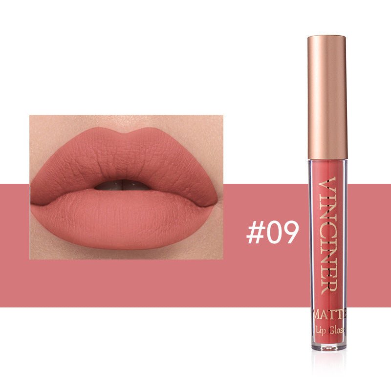 12 Colors Lip Lacquer Matte Liquid Lipstick Waterproof - Eshtree