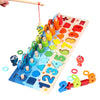 Educational Wooden Toys for Kids Board Math Fishing Count Numbers Matching Digital Shape Match Early Education Toy