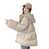 Korean Style Loose Autumn Winter Coat Cotton-padded Jacket