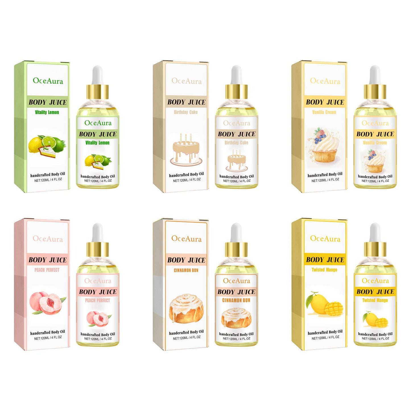 Body Treatment Oil Body Massage Nourishing Moisturizing Skin Rejuvenation