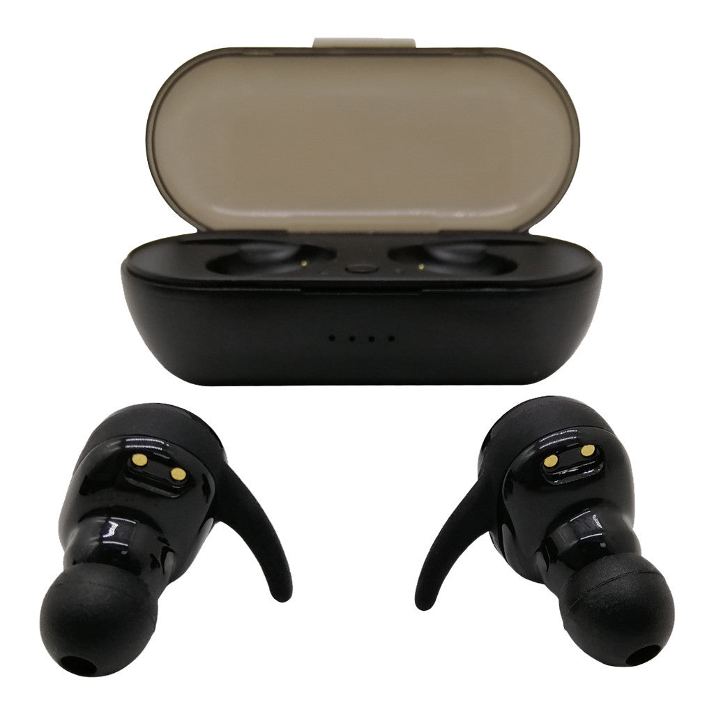 Wireless Headset With Charging Compartment