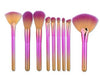 9 sets of make-up brush cover brush makeup brush suit cylinder fan eye brush powder paint