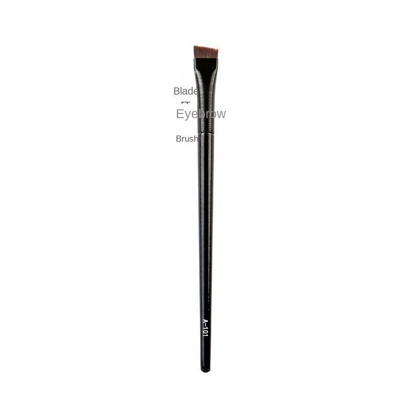 13 Black Brushed Eye Brush Makeup Tools Eye Makeup Brush Leather Ba - Eshtree