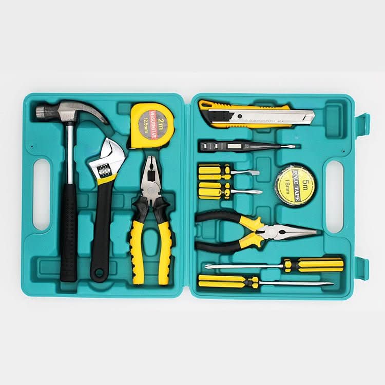 13 - Piece Multifunctional Hardware Tool Set, Gift Combination Tool Box, Dual - Use Pliers For Car And Home - Eshtree