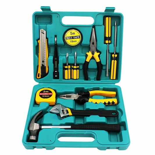 13 - Piece Multifunctional Hardware Tool Set, Gift Combination Tool Box, Dual - Use Pliers For Car And Home - Eshtree