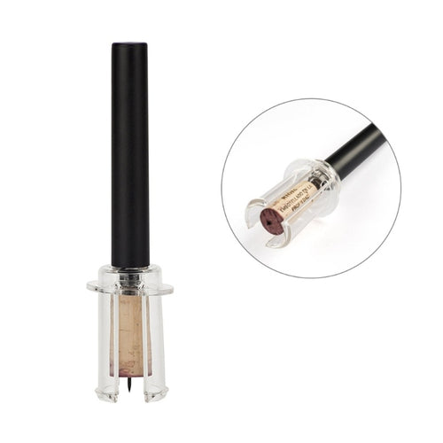 High End Pneumatic Wine Bottle Opener Black Cork Remover Easy Air Pressure Wine Opener H06