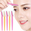 Women's Metal Skin-friendly Eyebrow Trimmer Set