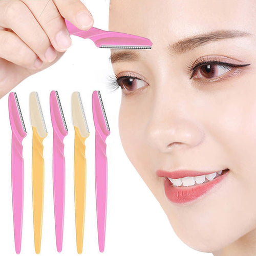 Women's Metal Skin-friendly Eyebrow Trimmer Set