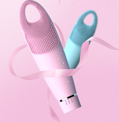 Electric cleansing instrument cleaning