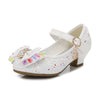Girls princess leather shoes