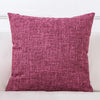 Solid color sofa pillowcase