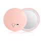 New charging portable smart beauty mirror HD makeup mirror LED portable light mirror light makeup mirror with light