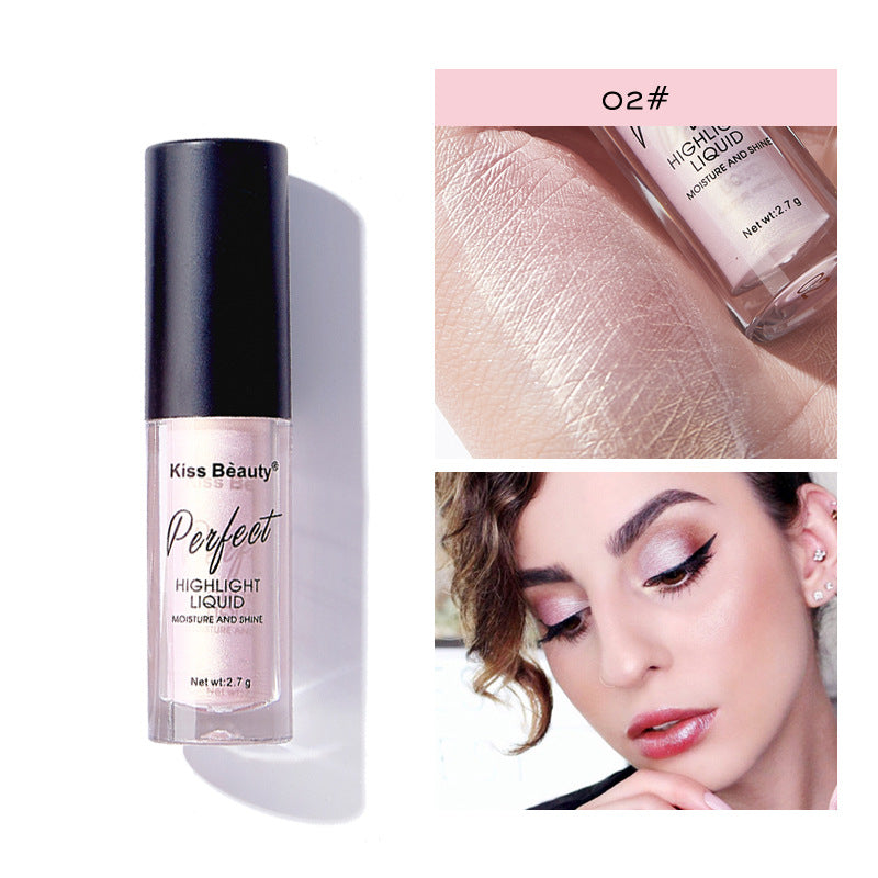 High Gloss Lying Silkworm Brightening Liquid Foundation Concealer For A Long Time