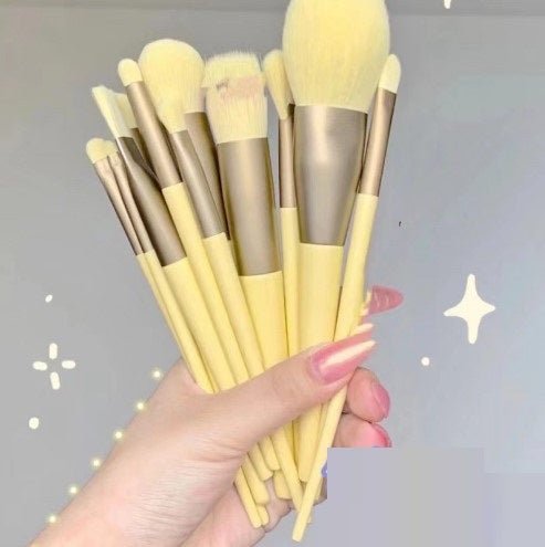13Pcs Makeup Brush Set Make Up Concealer Brush Blush Powder Brush Eye Shadow Highlighter Foundation Brush Cosmetic Beauty Tools - Eshtree