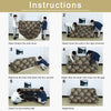Elastic sofa cover