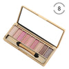 Fashion eyeshadow palette 9 colors matte eyeshadow palette glitter eye shadow makeup nude makeup set