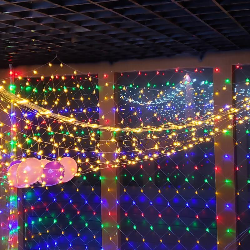 أضواء تزيين حفلات الزفاف، سلسلة مقاومة للماء للاستخدام الخارجي في الحدائق