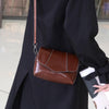 Leather Women's Casual Zip Crossbody Bag