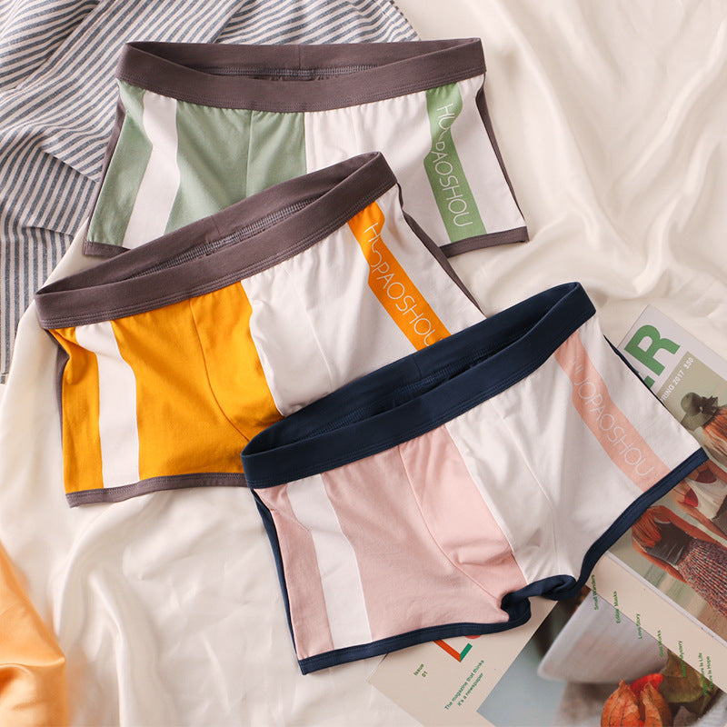 New Men's Summer Cotton Loose Underwear
