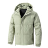 Winter Loose Hooded Cotton-padded Jacket Thickened Coat For Men