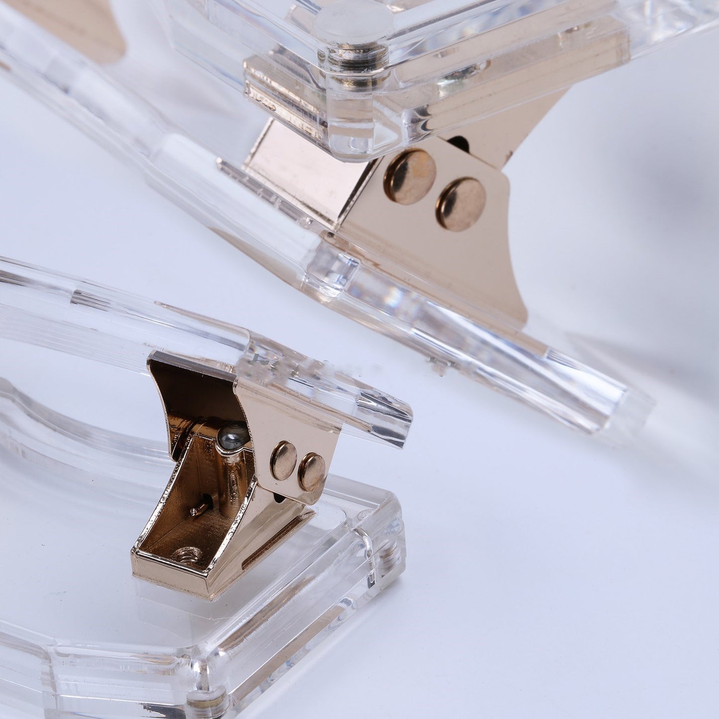 Nordic Style High-End Metal Acrylic Puncher Student Office Stationery