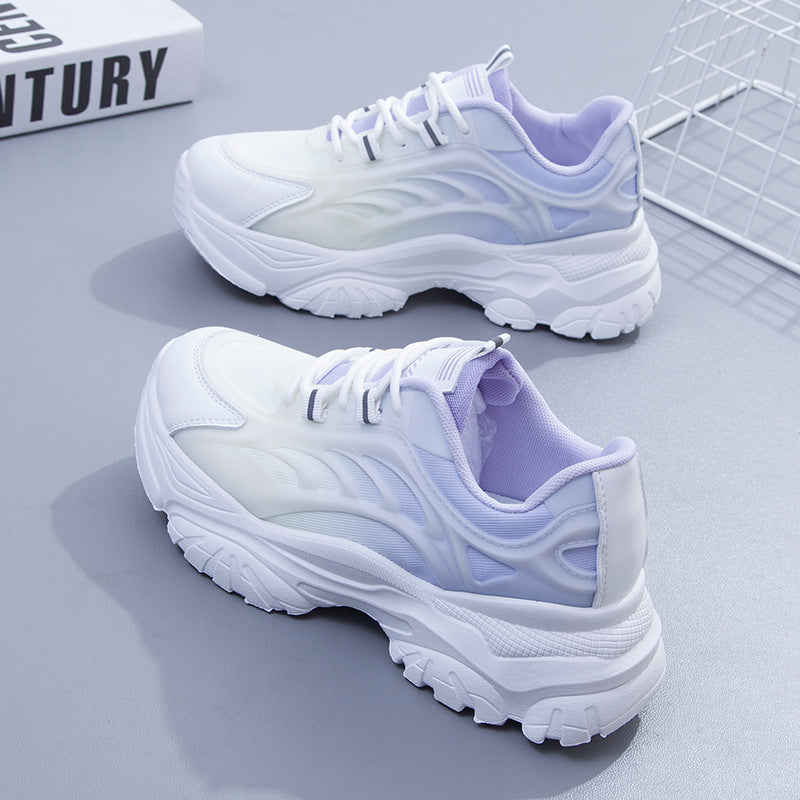 Colorful Women's New Sports Flat Running Shoes