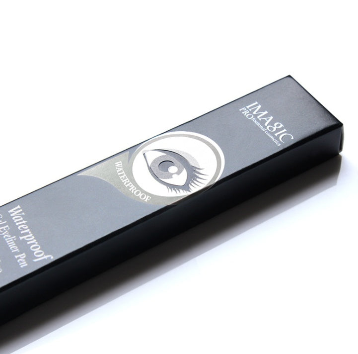 Imagic Brand 1pcs Black Waterproof Eyeliner Pen Pencil Makeup Beauty Cosmetic Tool1pcs Pencil Sharpener