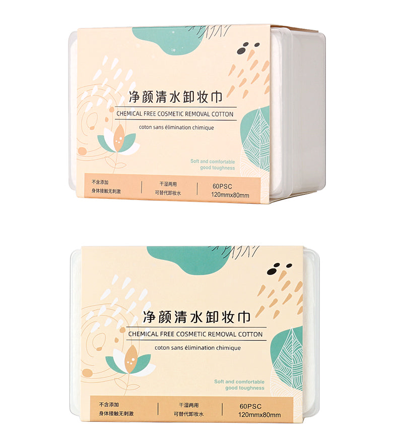 Clean water makeup remover