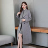 Woolen Coat Women's Lapel Slim Jacket