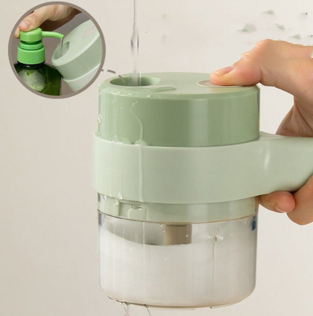 Household Multifunctional Wireless Electric Garlic Masher