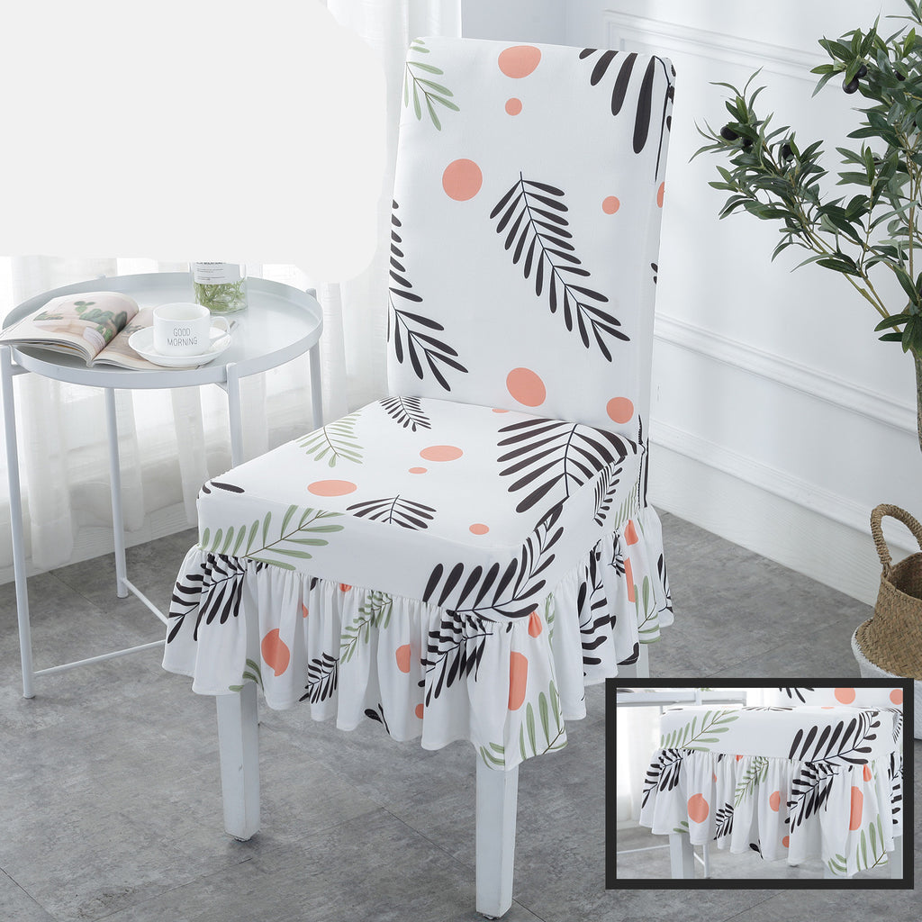 Universal stretch chair cover