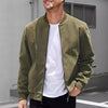 European And American Leisure Suede Solid Color Coat