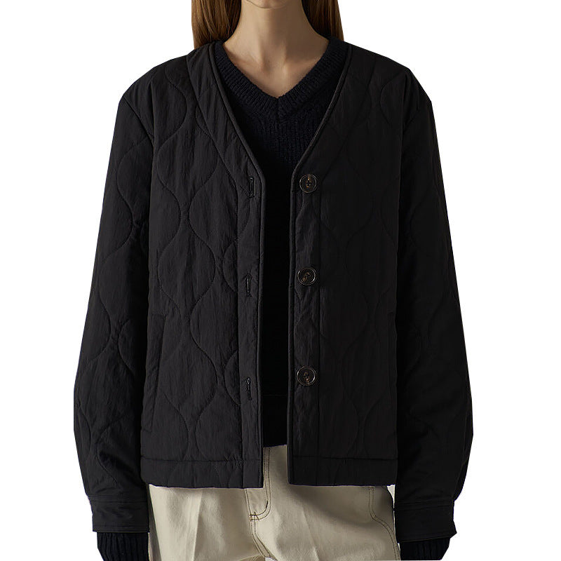 Women's Short Thickened Lightweight Cotton Jacket