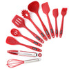 Heat-Resistant Silicone Kitchenware Non-Stick Cooking Spatula Set